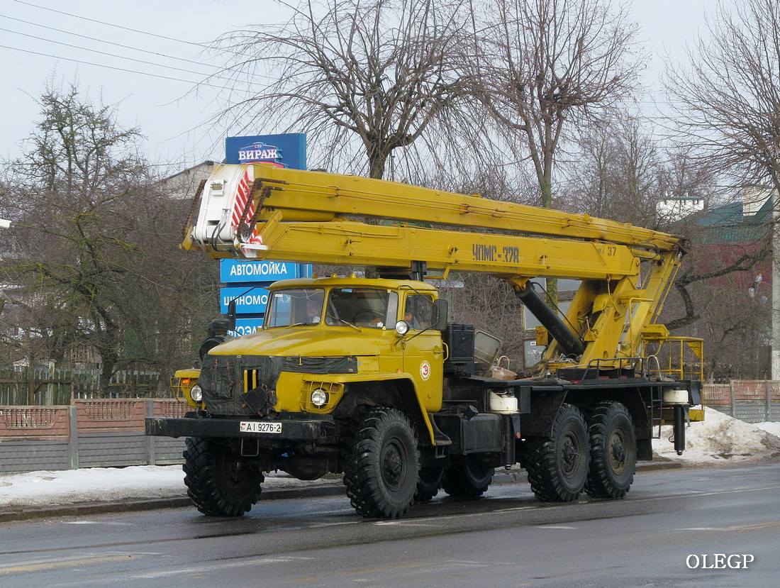 Витебская область, № АІ 9276-2 — Урал-4320 (общая модель)