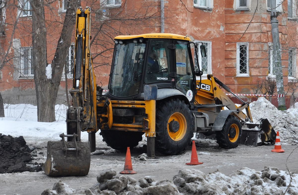 Омская область, № 4521 МТ 55 — JCB 3CX