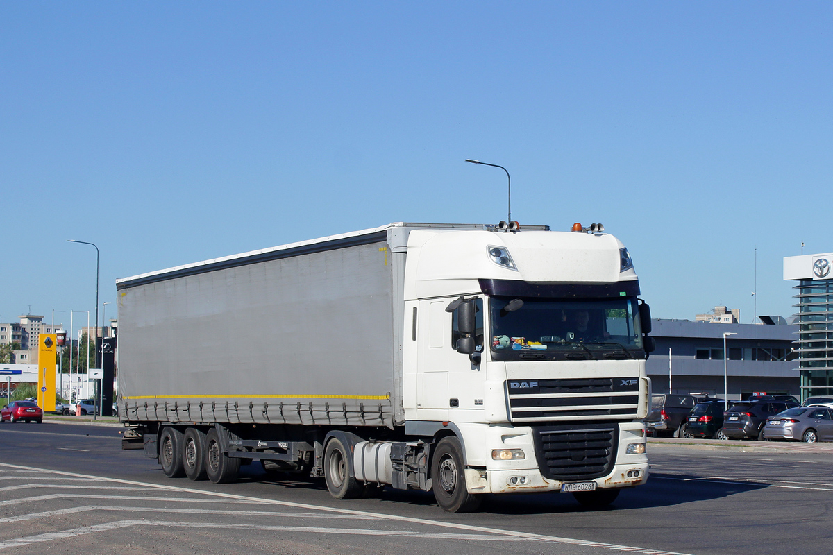 Польша, № WOS 60261 — DAF XF105 FT