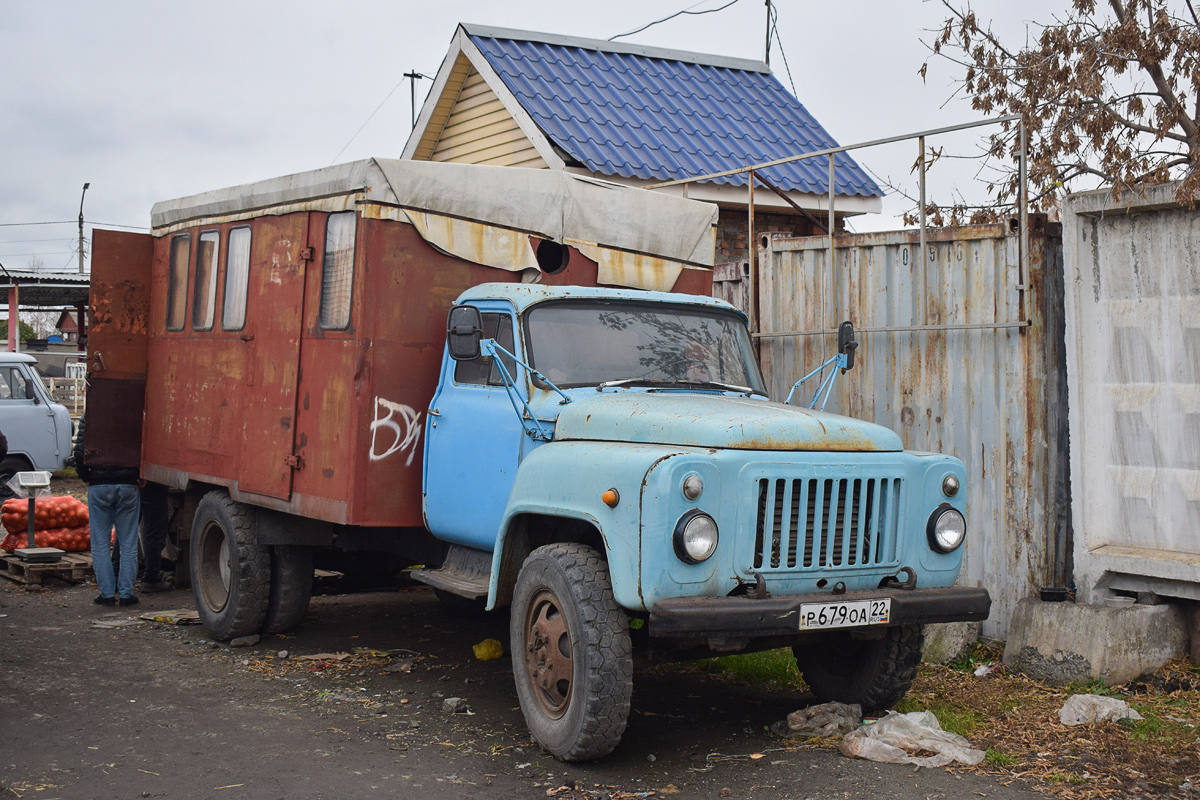 Алтайский край, № Р 679 ОА 22 — ГАЗ-52-01