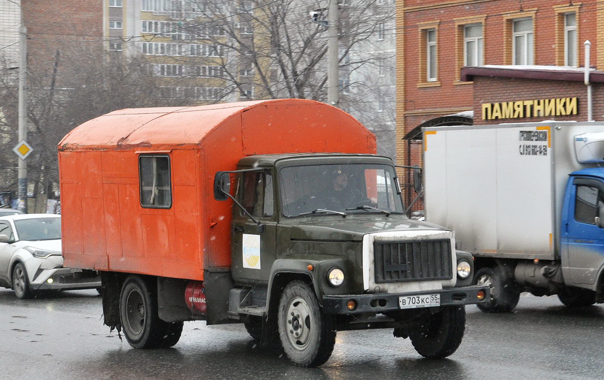 Омская область, № В 703 КС 55 — ГАЗ-3307