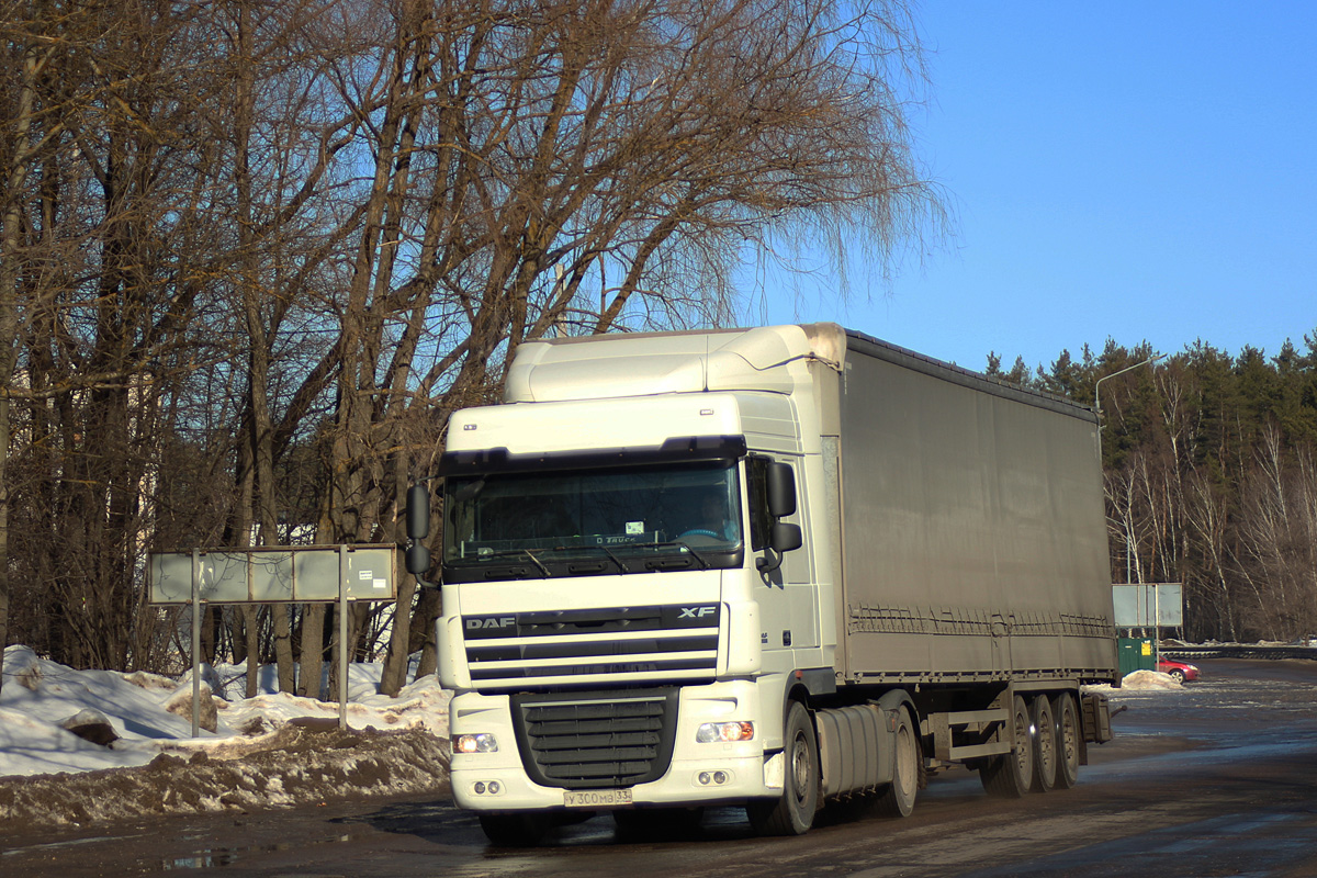 Владимирская область, № У 300 МВ 33 — DAF XF105 FT