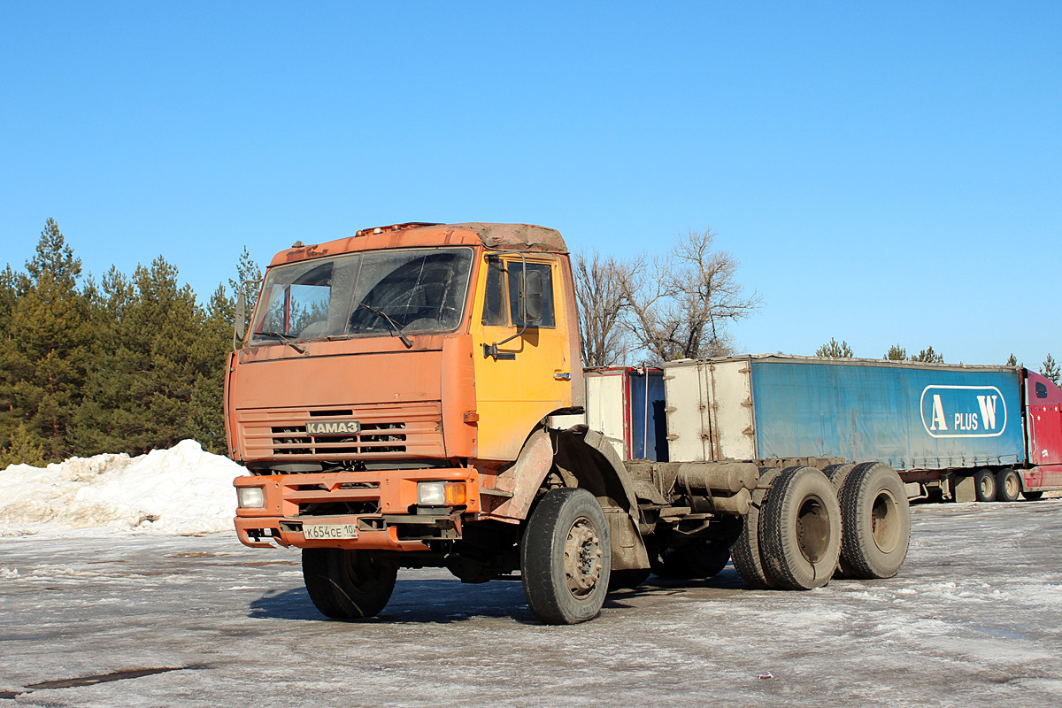 Карелия, № К 654 СЕ 10 — КамАЗ-65111 [651110]