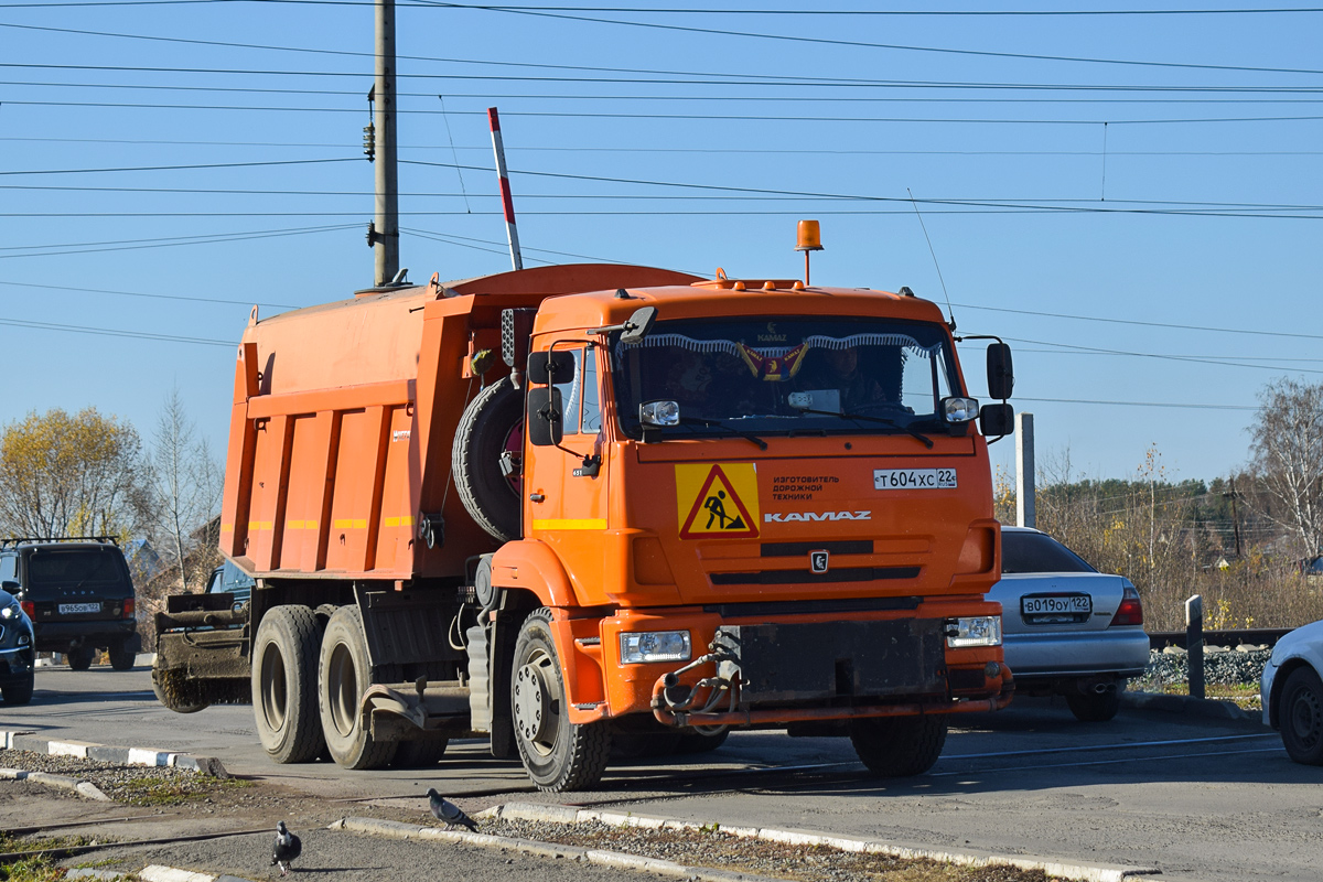 Алтайский край, № Т 604 ХС 22 — КамАЗ-65115-L4