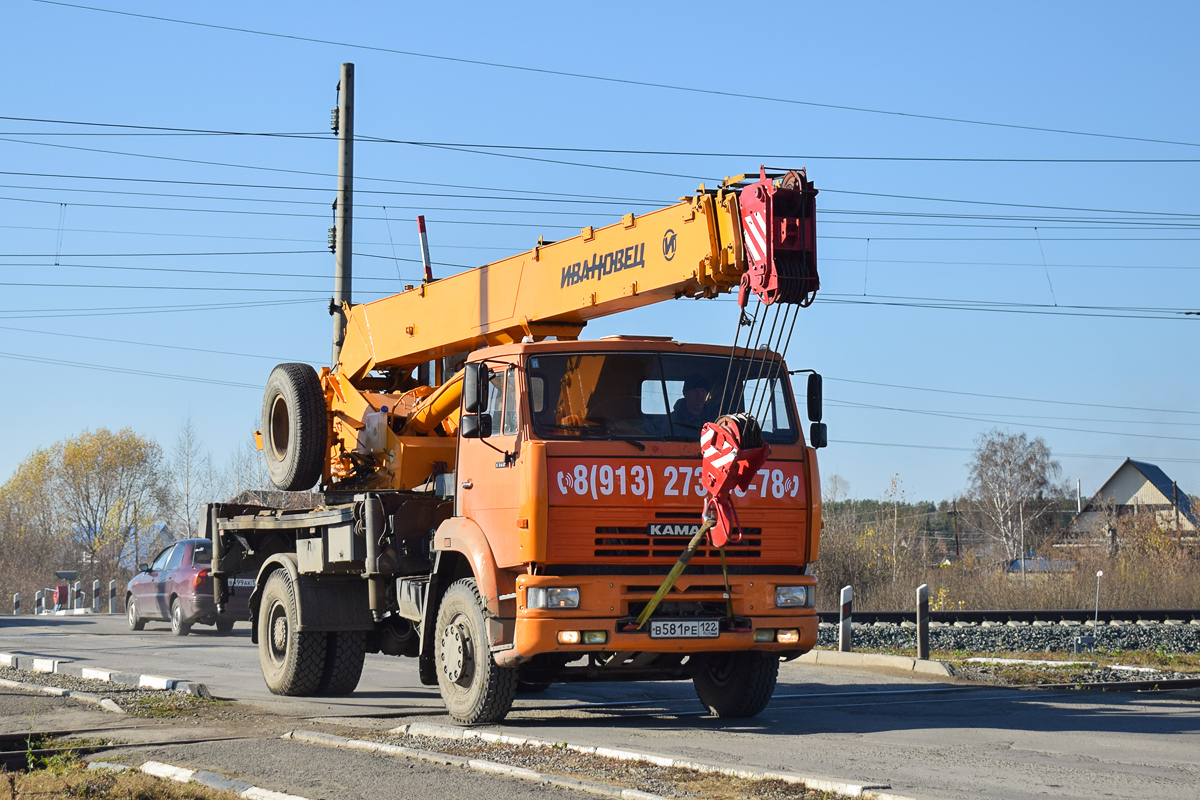 Алтайский край, № В 581 РЕ 122 — КамАЗ-53605-15 [53605R]