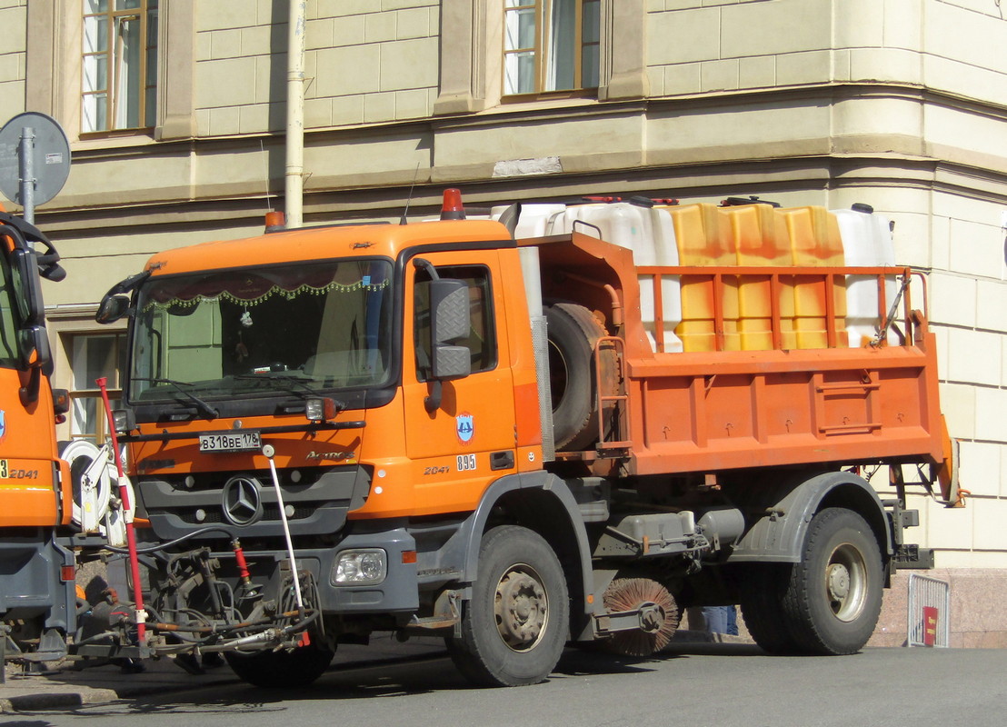 Санкт-Петербург, № 895 — Mercedes-Benz Actros ('2009) 2041