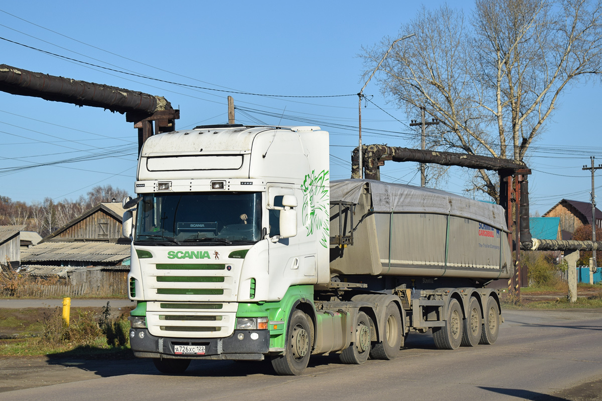 Алтайский край, № А 726 ХС 122 — Scania ('1996, общая модель)