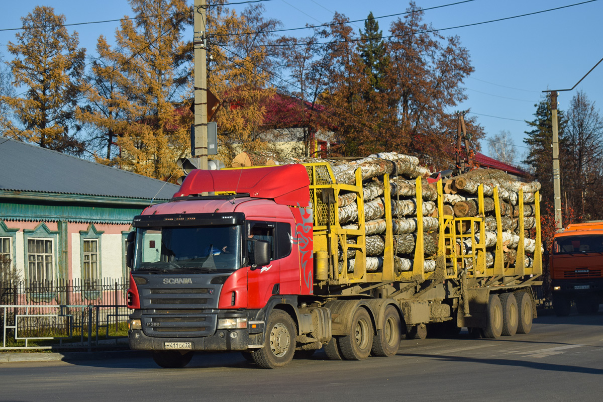 Алтайский край, № М 411 СК 22 — Scania ('2004) P380