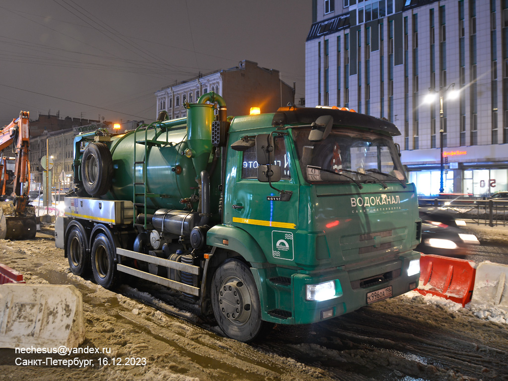 Санкт-Петербург, № К 996 ОА 198 — КамАЗ-65115-50