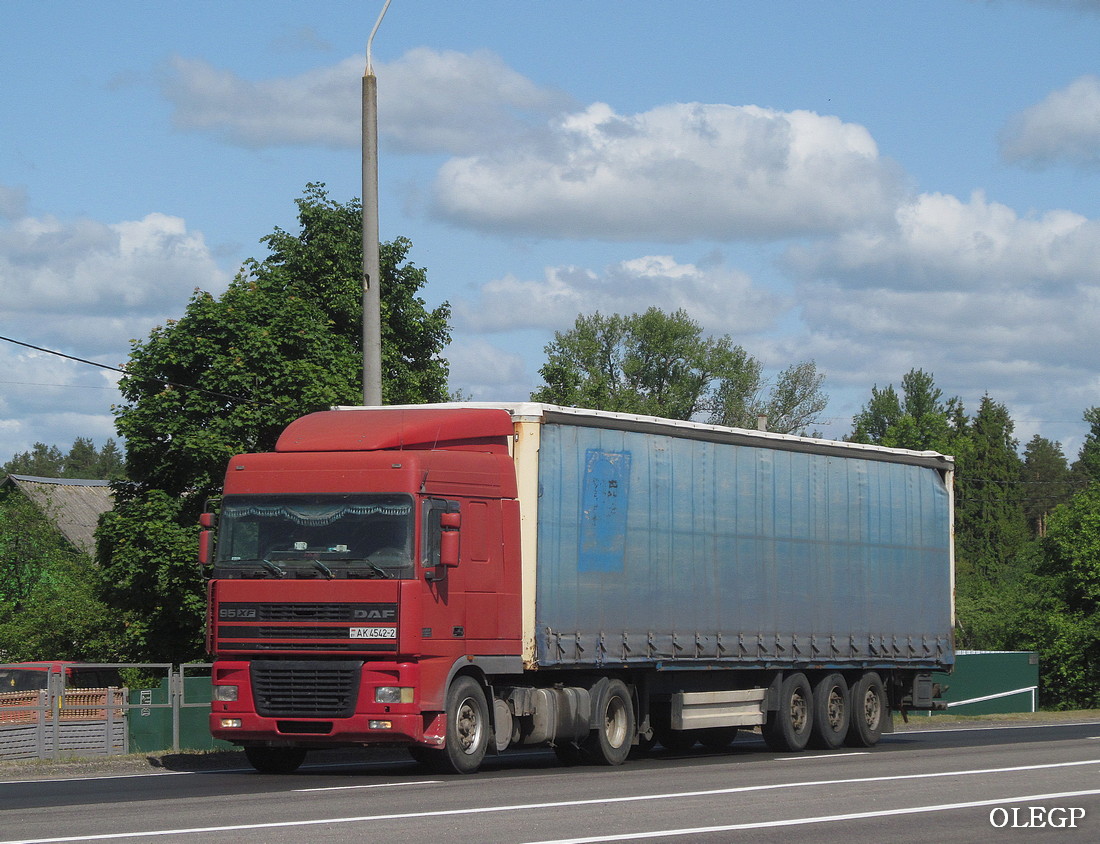 Витебская область, № АК 4542-2 — DAF 95XF FT