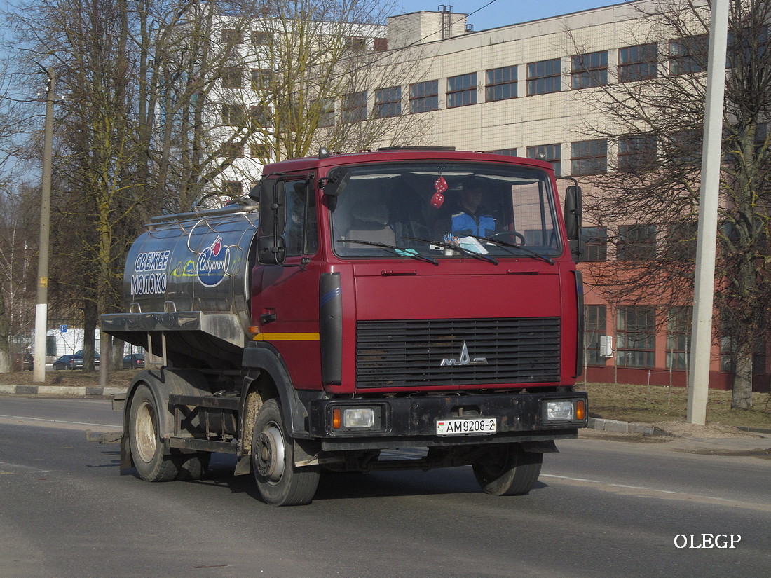 Витебская область, № АМ 9208-2 — МАЗ-4570 (общая модель)