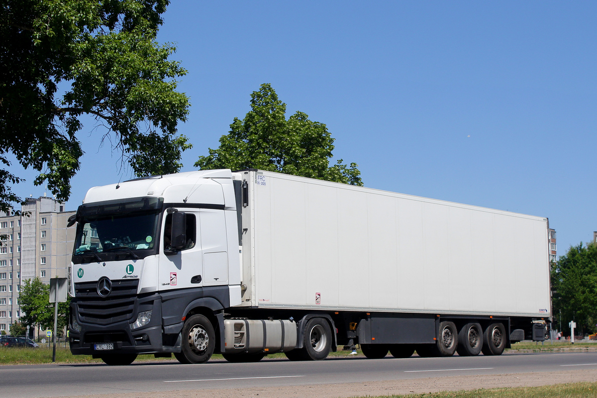 Литва, № LYL 392 — Mercedes-Benz Actros ('2011)