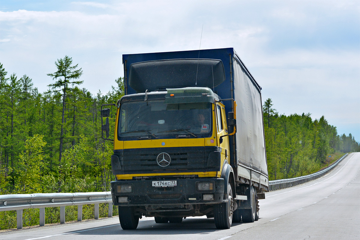 Ульяновская область, № К 174 КС 73 — Mercedes-Benz SK (общ. мод.)