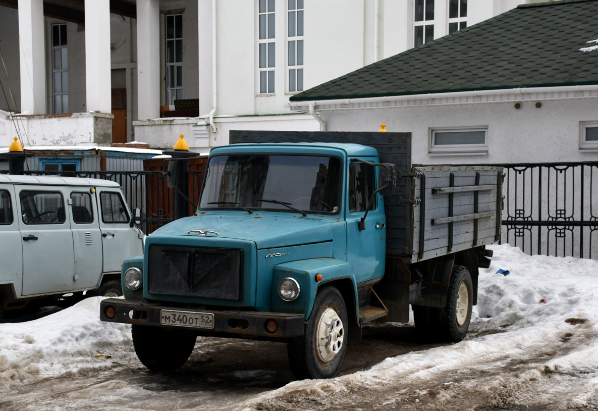 Нижегородская область, № М 340 ОТ 52 — ГАЗ-3307