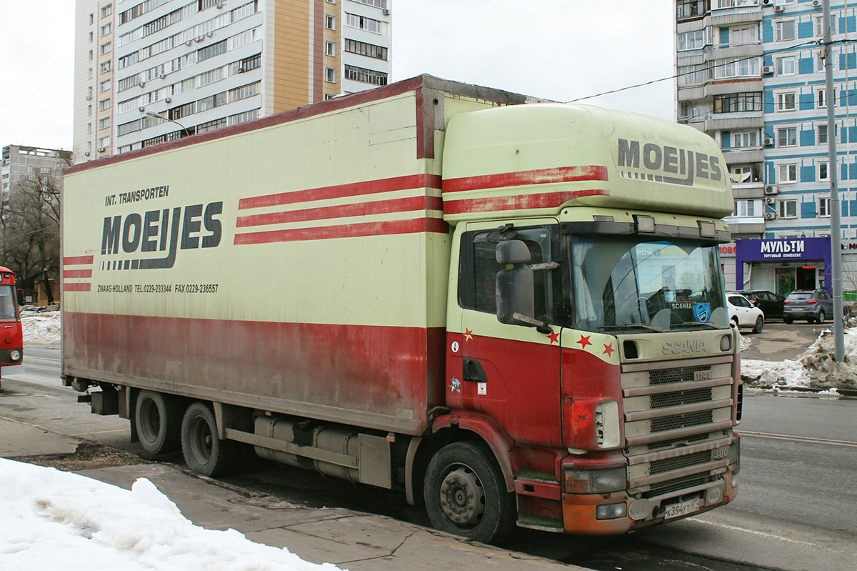 Москва, № К 394 УТ 177 — Scania ('1996) R380