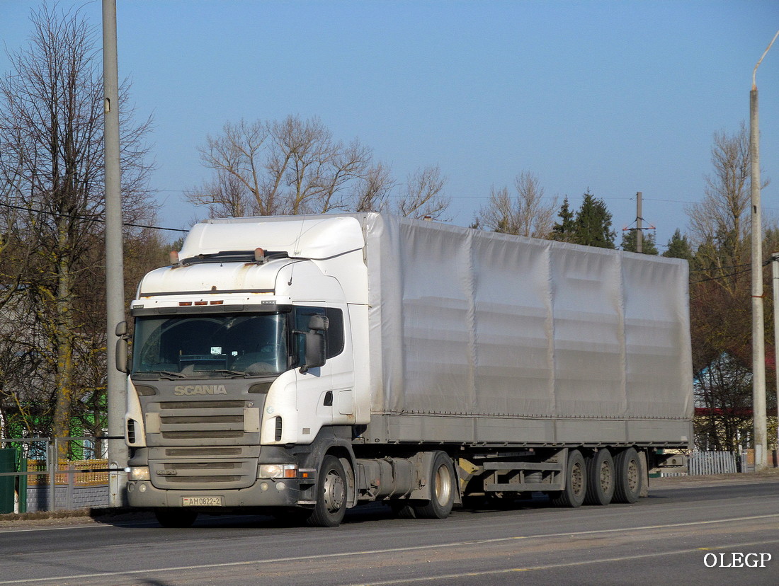 Витебская область, № АН 0822-2 — Scania ('2009) R420