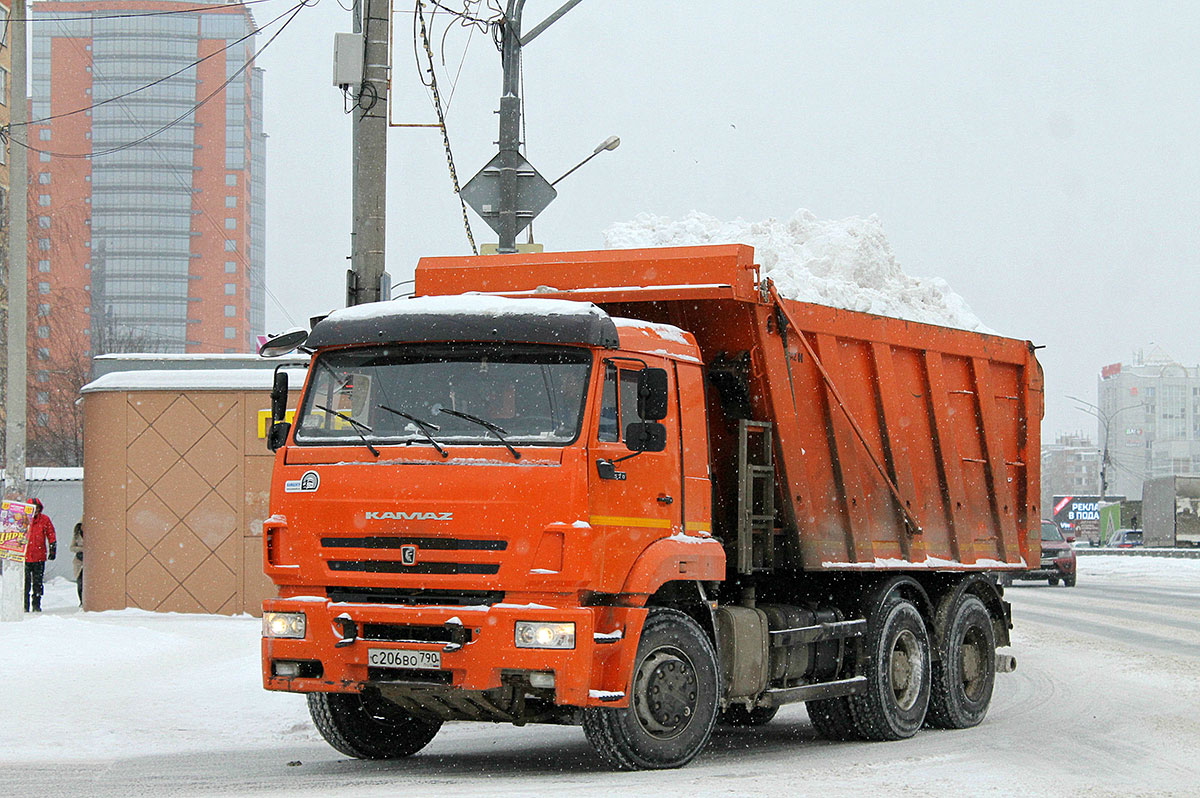 Московская область, № С 206 ВО 790 — КамАЗ-6520-53