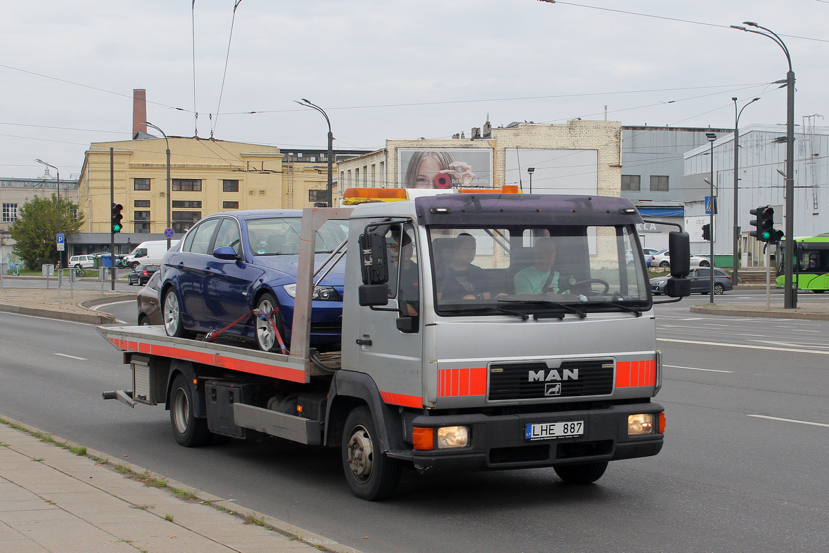 Литва, № LHE 887 — MAN L2000 (общая модель)