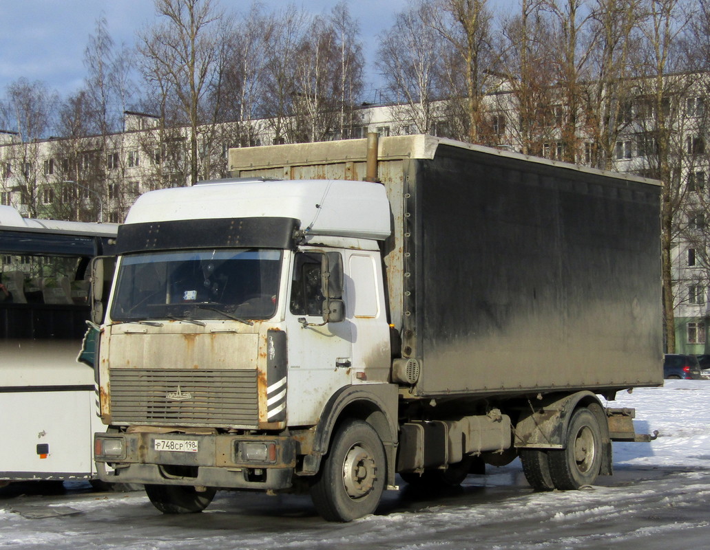 Санкт-Петербург, № Р 748 СР 198 — МАЗ-533603