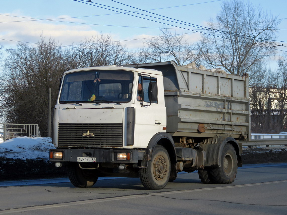 Кировская область, № Е 730 КТ 43 — МАЗ-555102