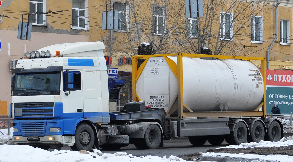 Москва, № В 105 НМ 797 — DAF XF95 FT