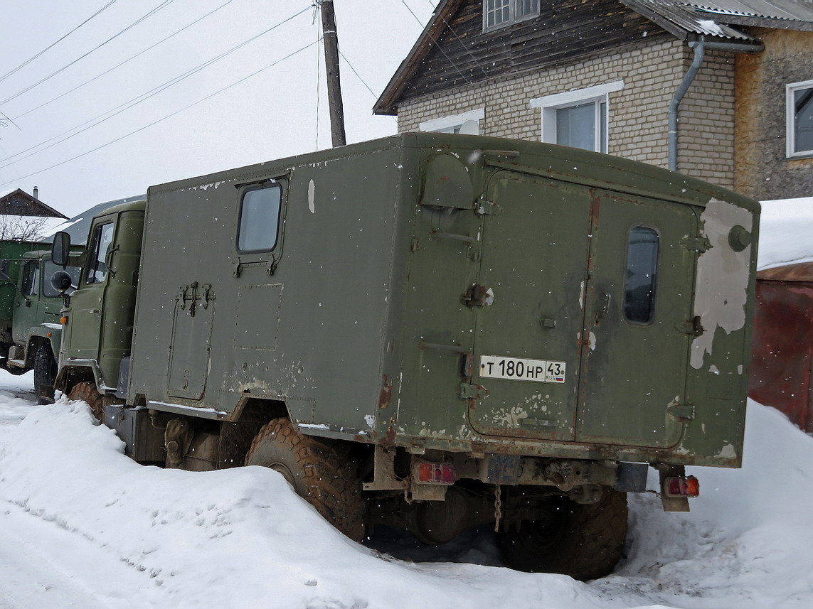 Кировская область, № Т 180 НР 43 — ГАЗ-66-40