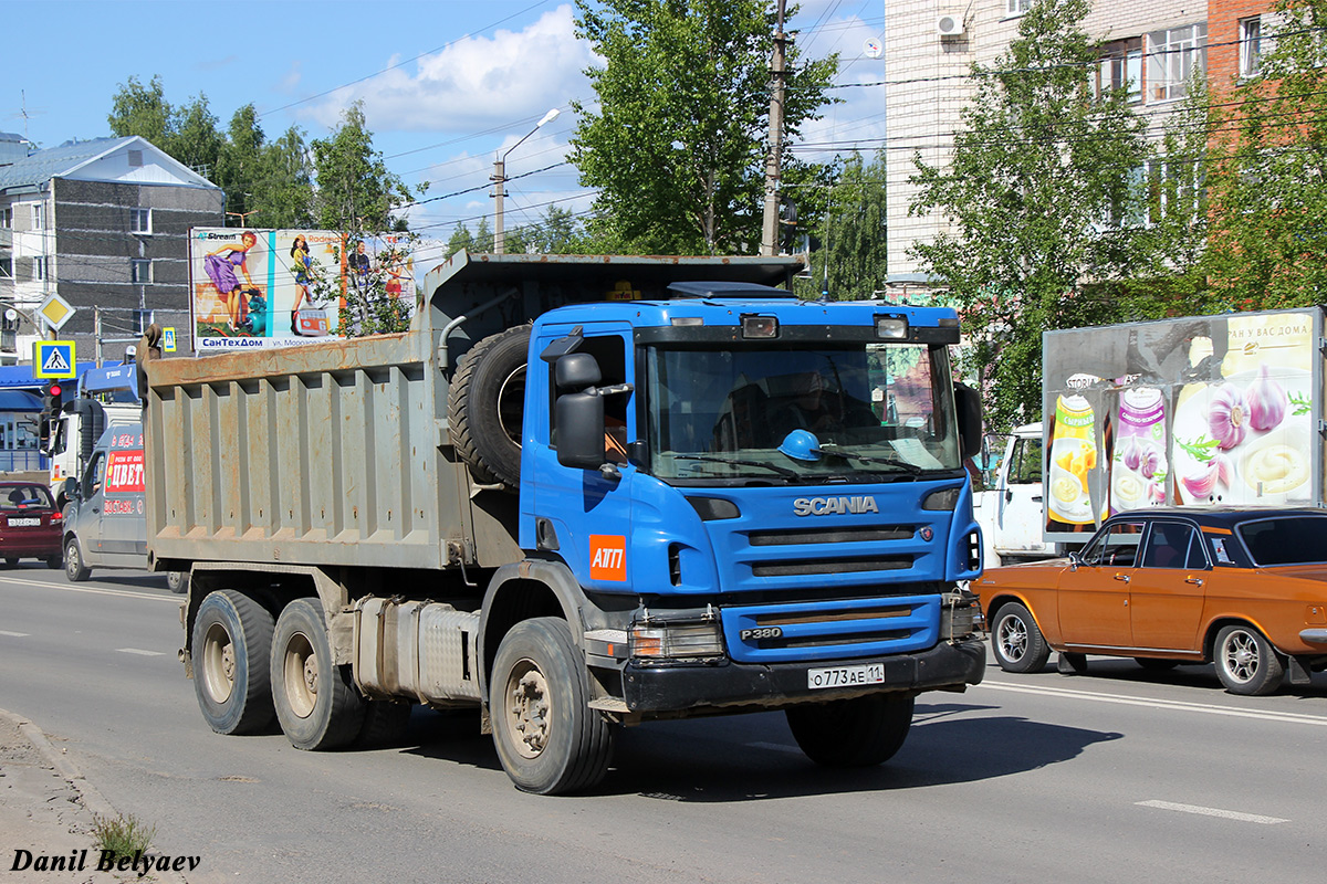 Коми, № О 773 АЕ 11 — Scania ('2004) P380