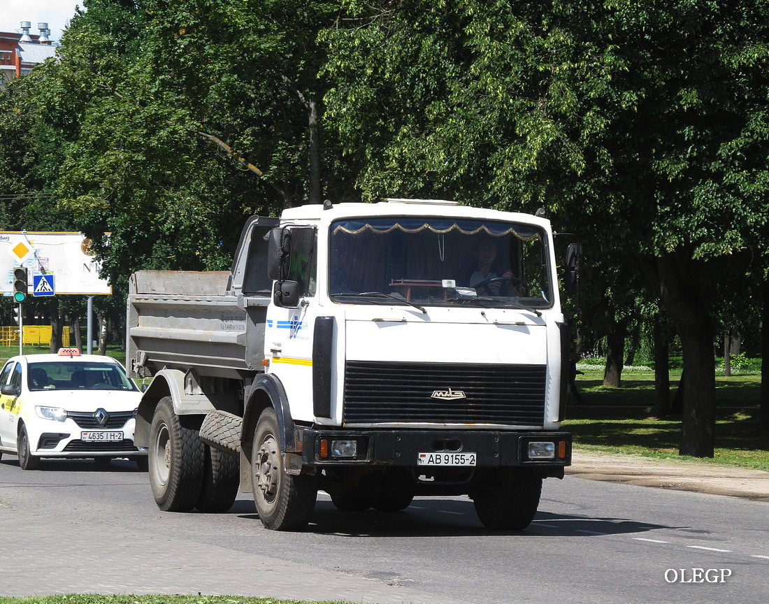 Витебская область, № АВ 9155-2 — МАЗ-5551 (общая модель)