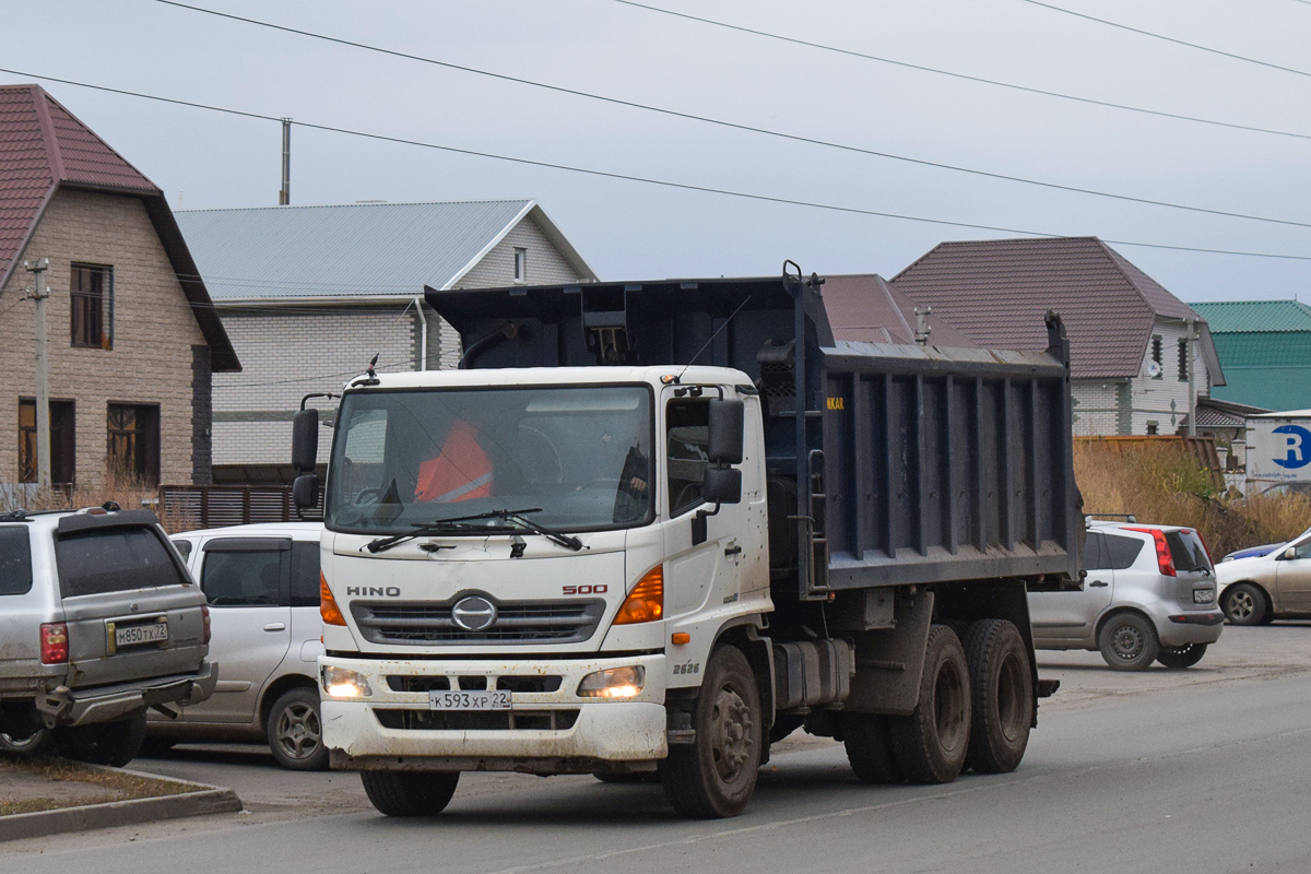 Алтайский край, № К 593 ХР 22 — Hino 500