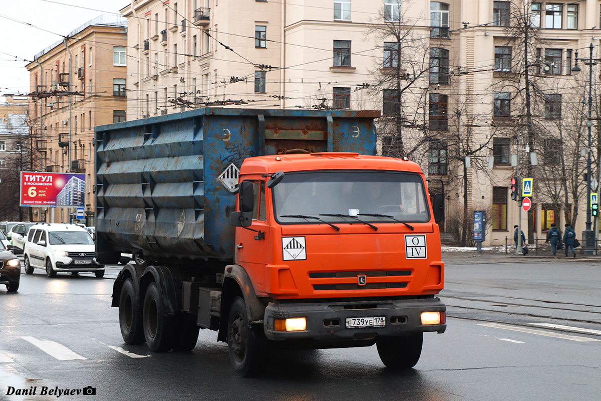 Санкт-Петербург, № Е 739 УЕ 178 — КамАЗ-65115-62