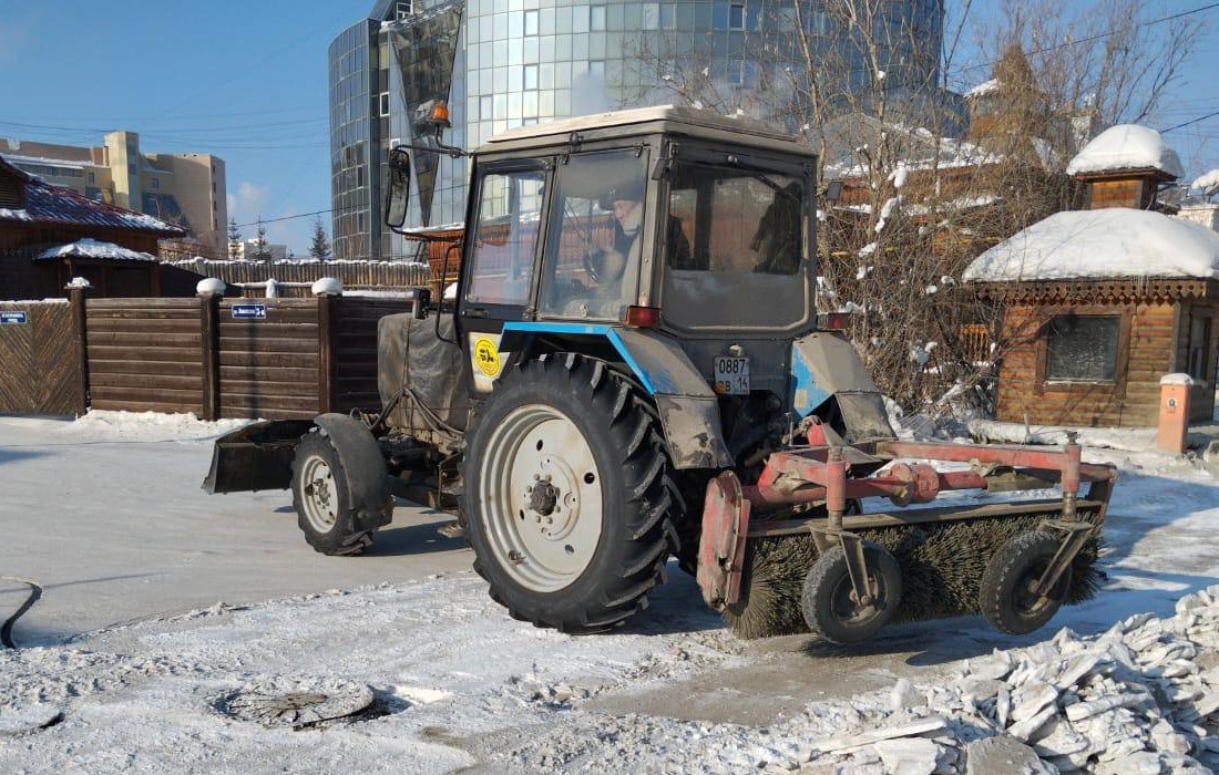 Саха (Якутия), № 0887 РВ 14 — Беларус-82.1