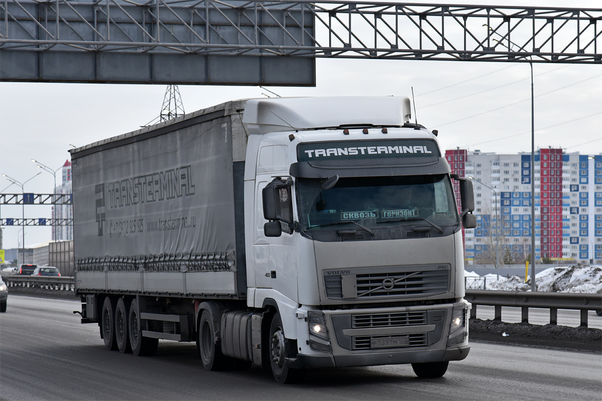 Башкортостан, № Р 139 ТМ 102 — Volvo ('2008) FH.420