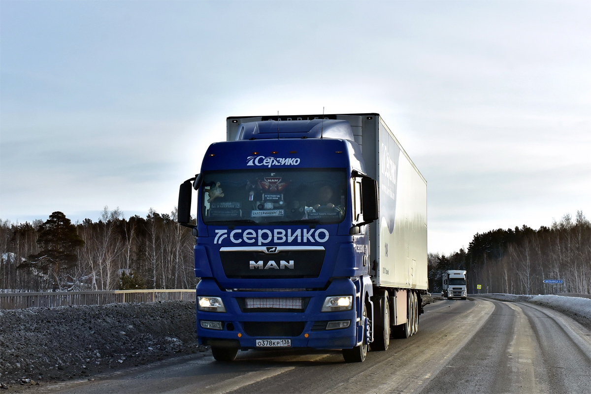 Иркутская область, № О 378 КР 138 — MAN TGX ('2012) 18.480