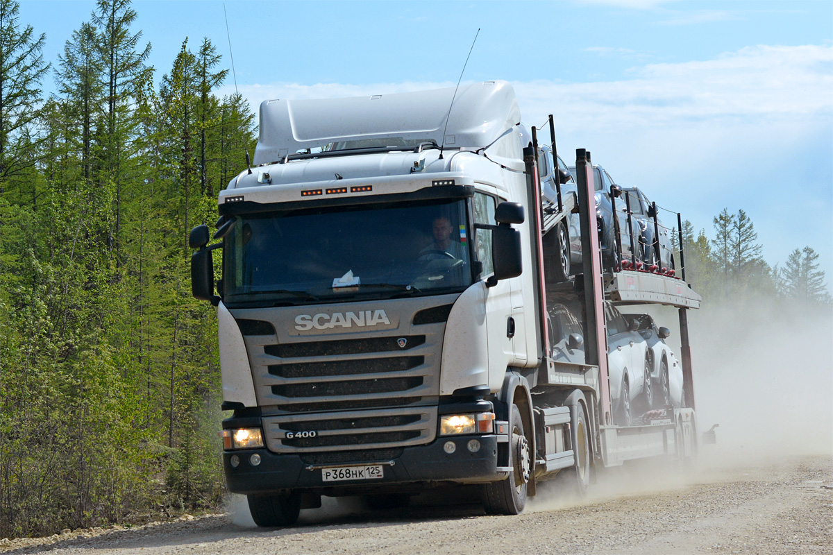 Приморский край, № Р 368 НК 125 — Scania ('2013) G400