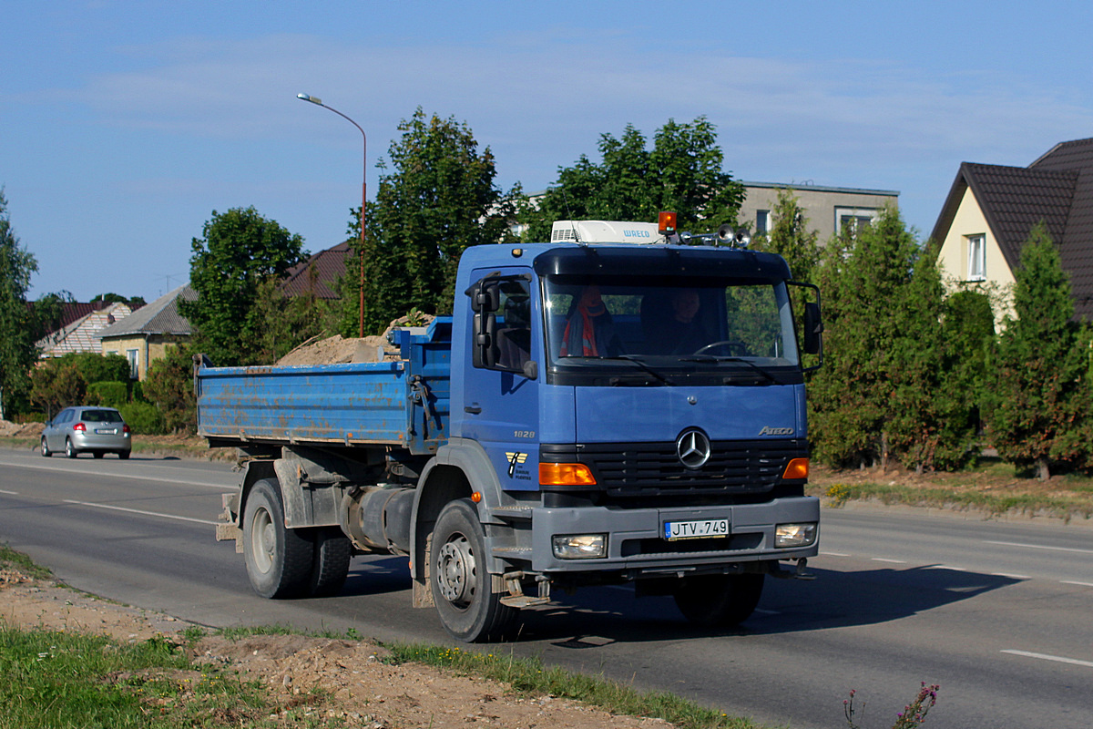 Литва, № JTV 749 — Mercedes-Benz Atego 1828