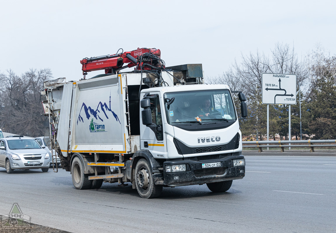 Алматы, № 504 CP 02 — IVECO EuroCargo ('2015)