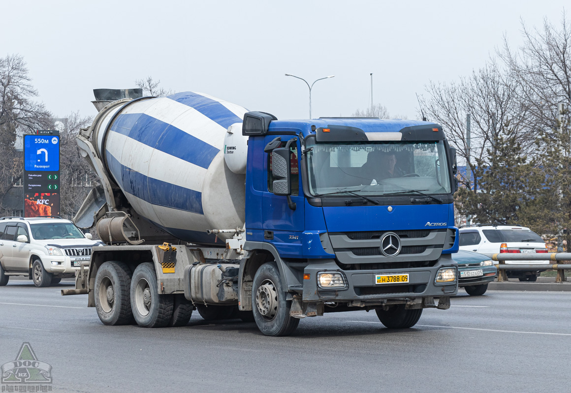 Карагандинская область, № H 3788 09 — Mercedes-Benz Actros ('2009) 3341