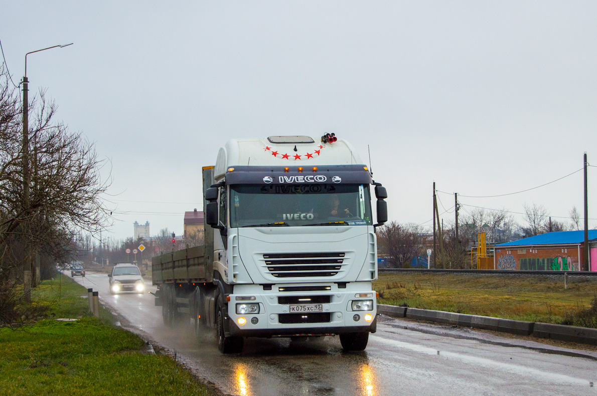 Краснодарский край, № К 075 ХС 93 — IVECO Stralis ('2002)