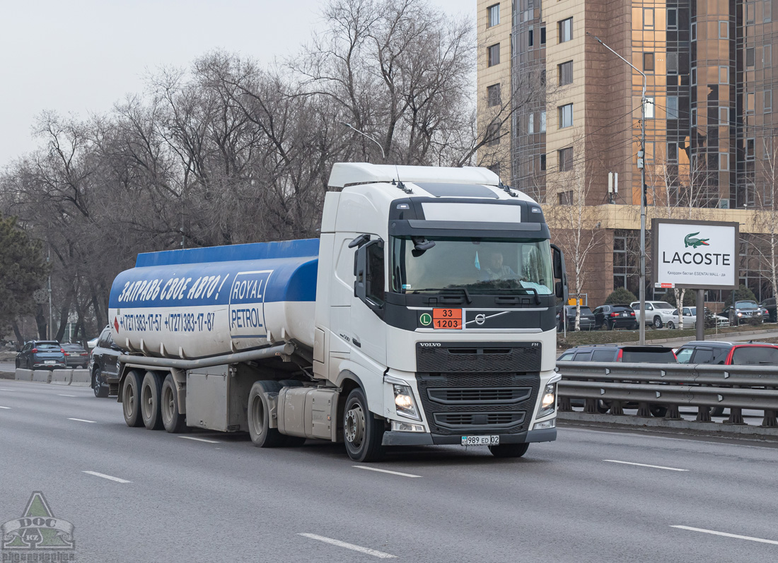 Алматы, № 989 ED 02 — Volvo ('2012) FH.500