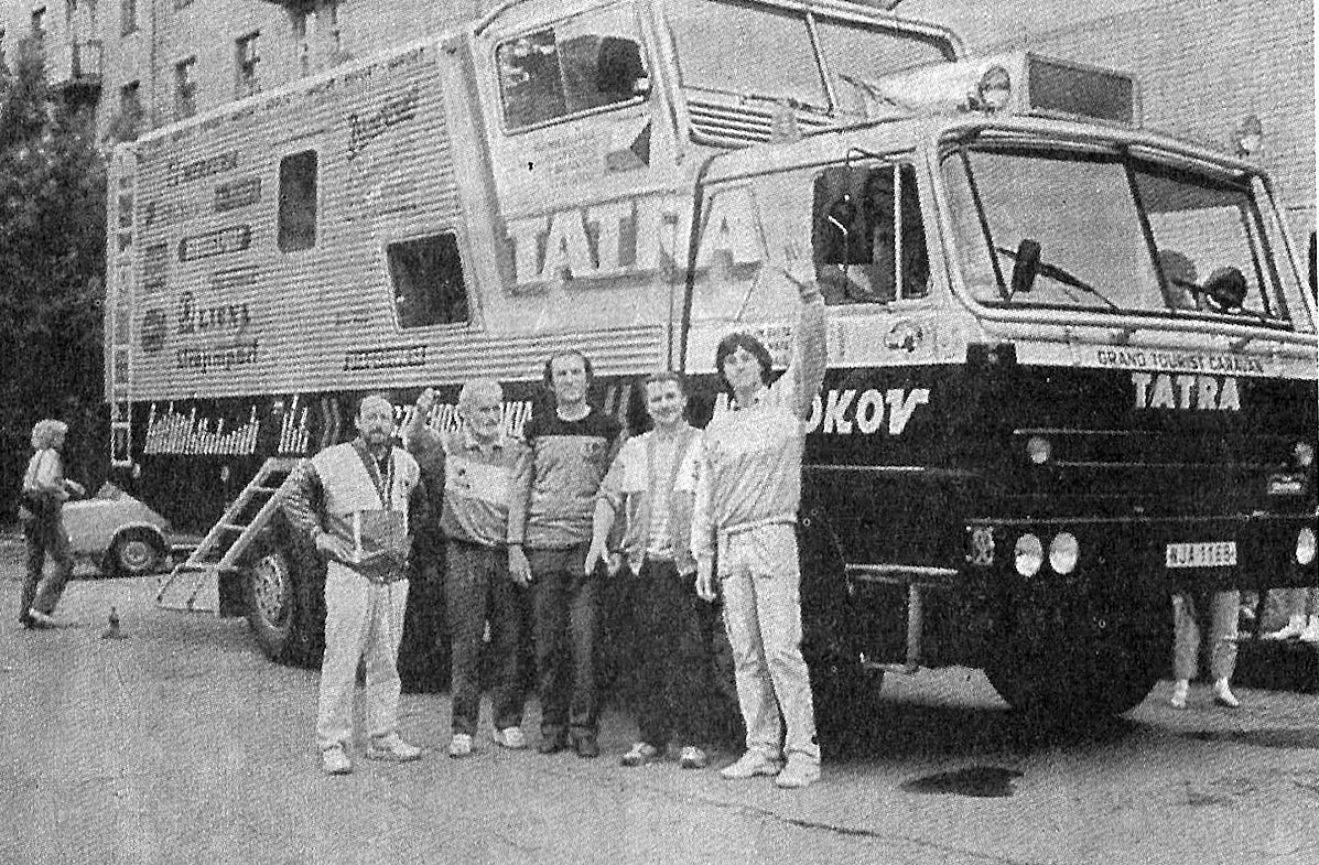 Чехия, № NJA 11-68 — Tatra 815 (общая модель); Москва — Исторические фотографии (Автомобили)