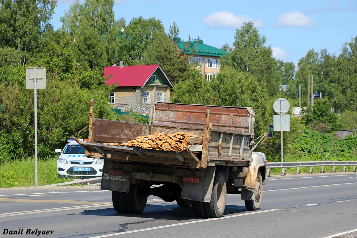 Коми, № К 713 СН 11 — ГАЗ-53-02