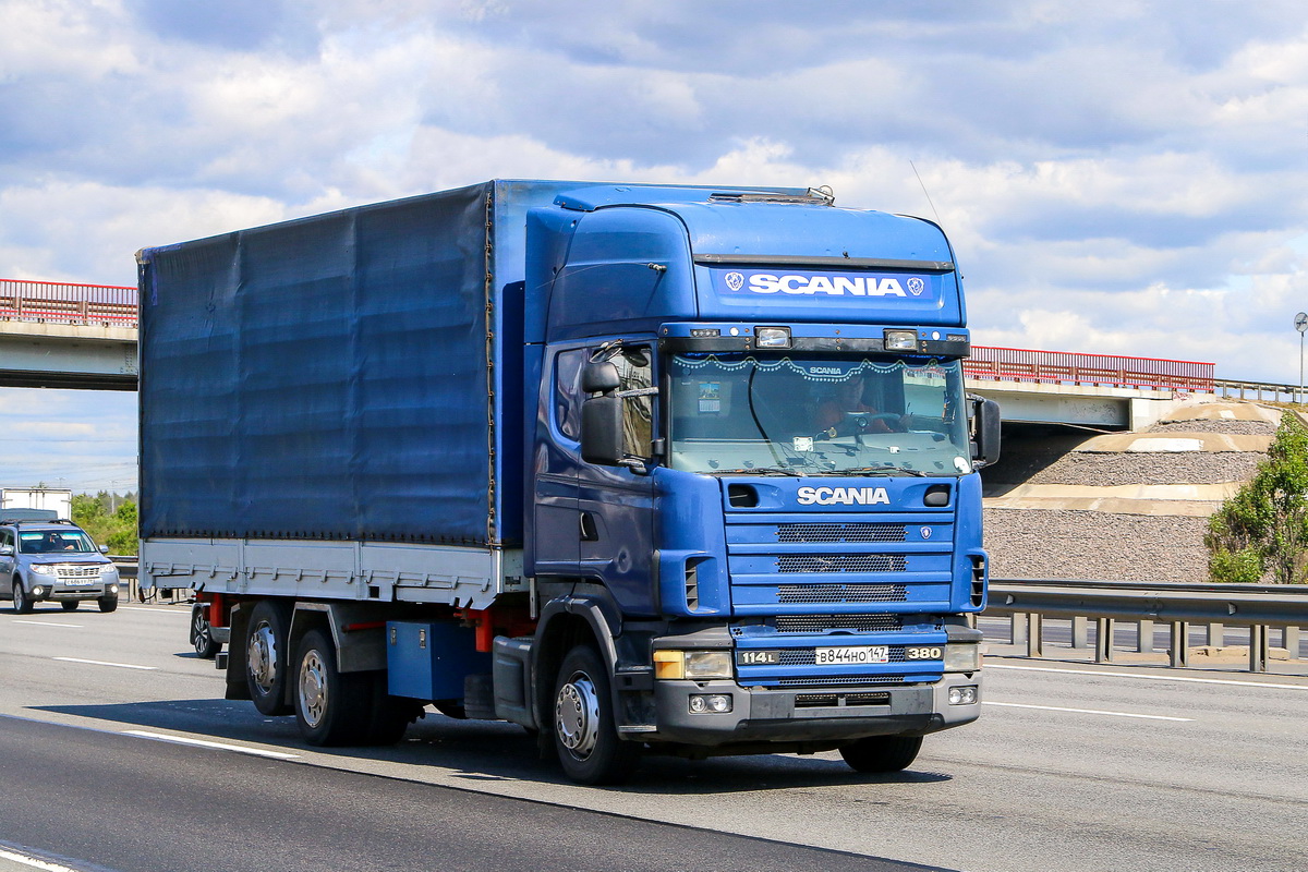 Ленинградская область, № В 844 НО 147 — Scania ('1996) R114L