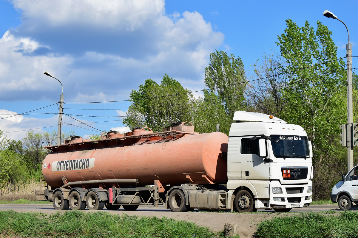 Волгоградская область, № К 919 ТМ 134 — MAN TGX ('2007) 18.400