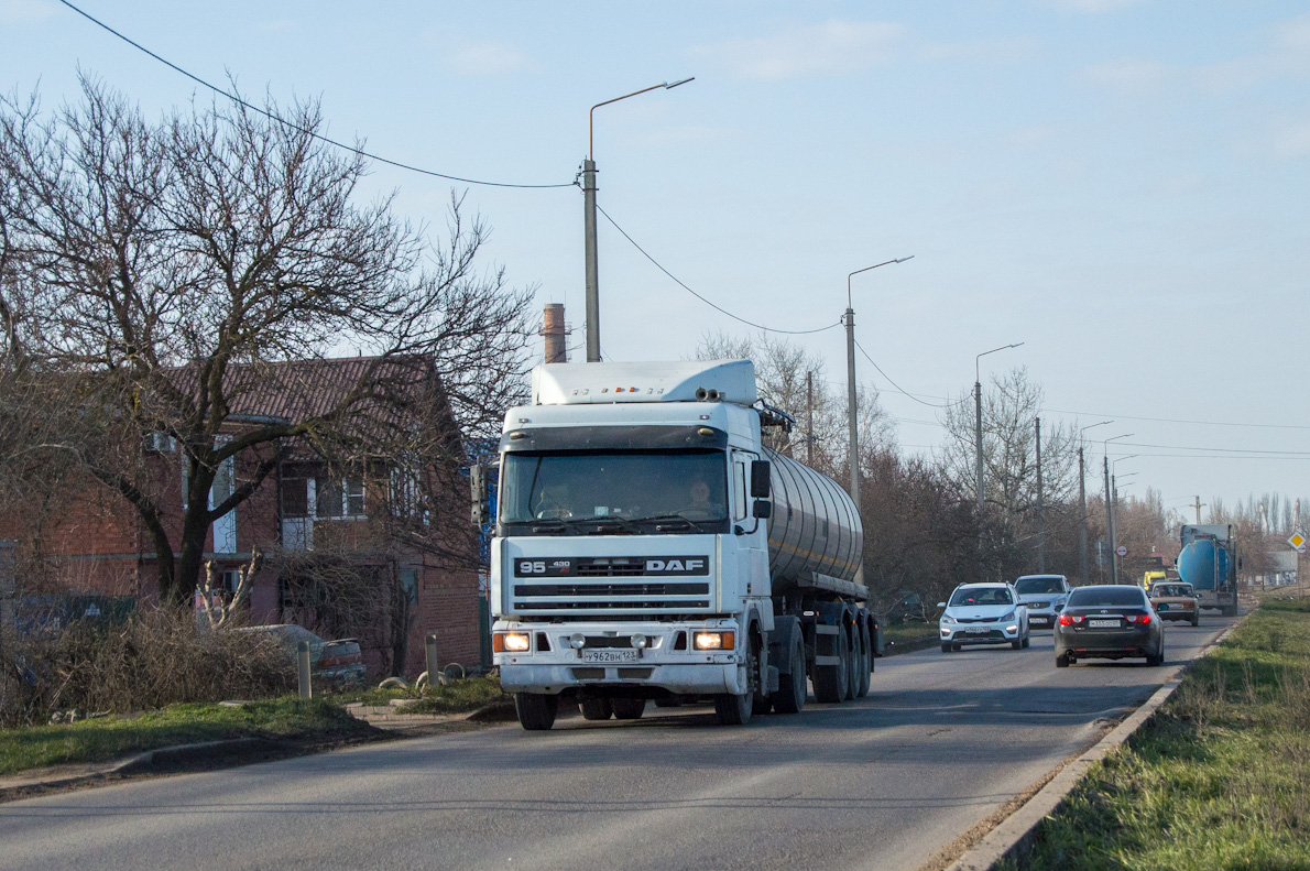 Краснодарский край, № У 962 ВН 123 — DAF 95 FT