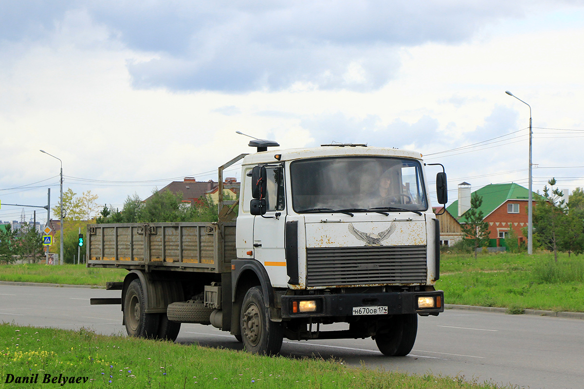 Челябинская область, № Н 670 ОВ 174 — МАЗ-533602