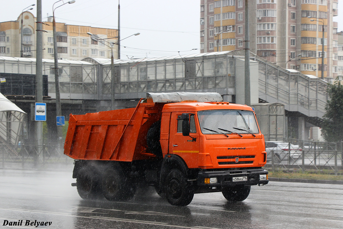 Татарстан, № А 586 КН 716 — КамАЗ-65115-15 [65115R]