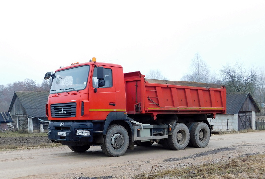 Гродненская область, № AM 7496-4 — МАЗ-6501C9