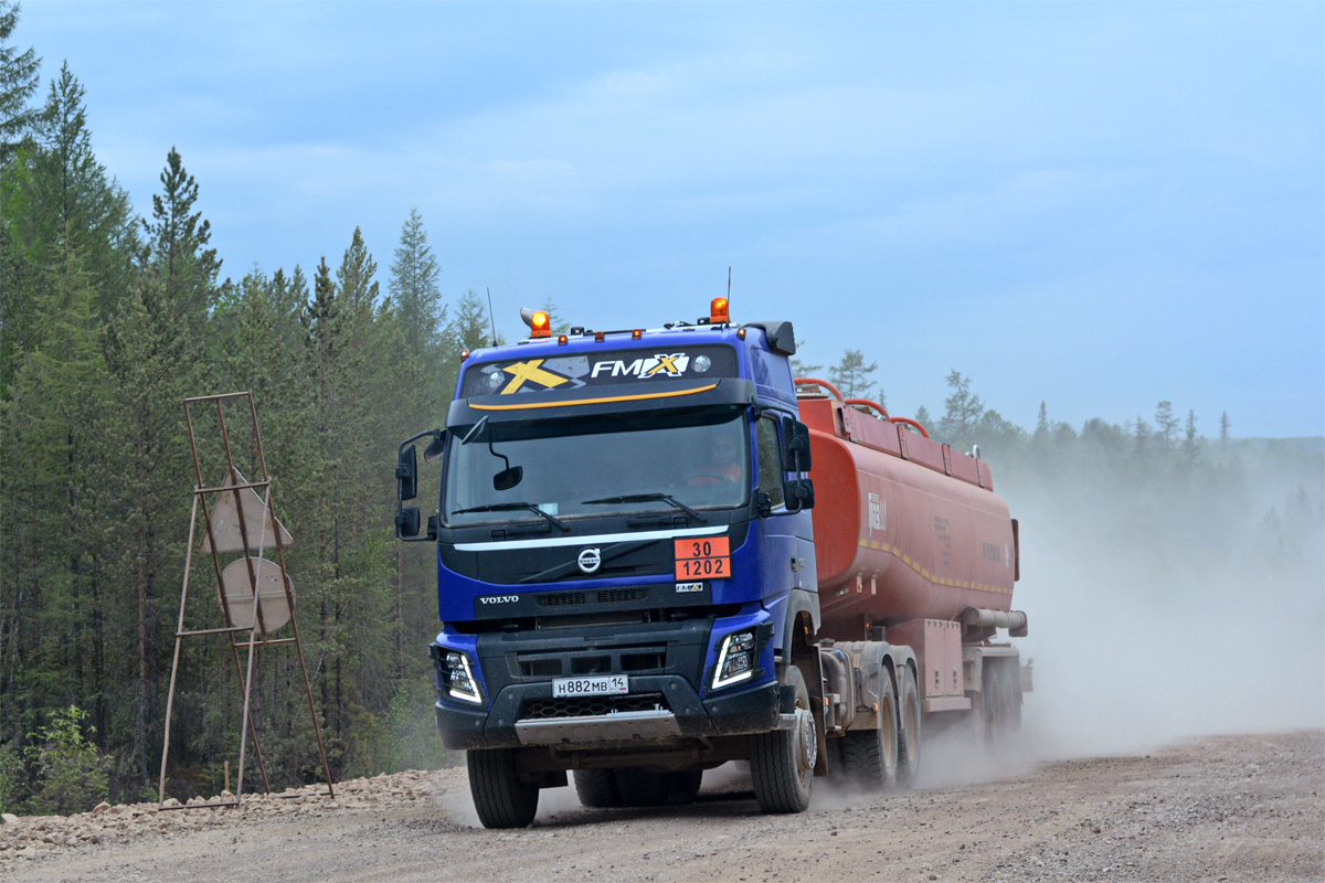 Саха (Якутия), № Н 882 МВ 14 — Volvo ('2013) FMX.500 [X9P]