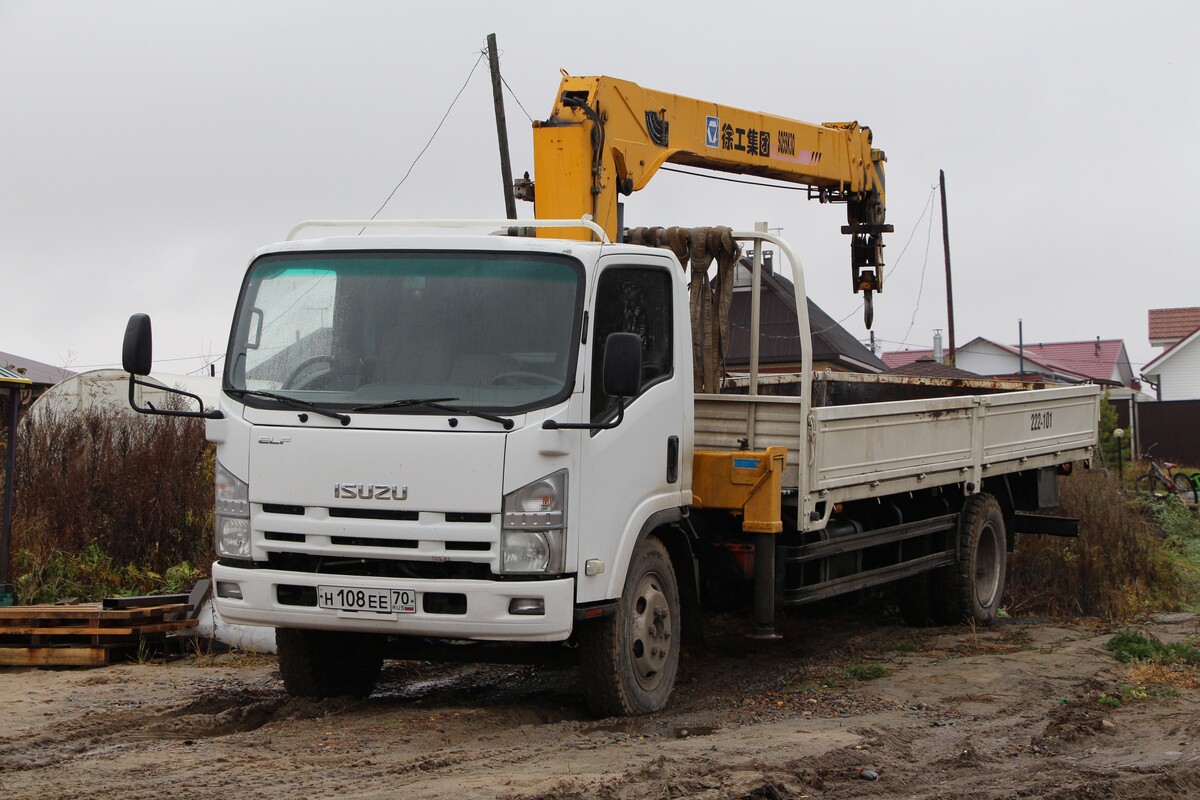 Томская область, № Н 108 ЕЕ 70 — Isuzu (общая модель)