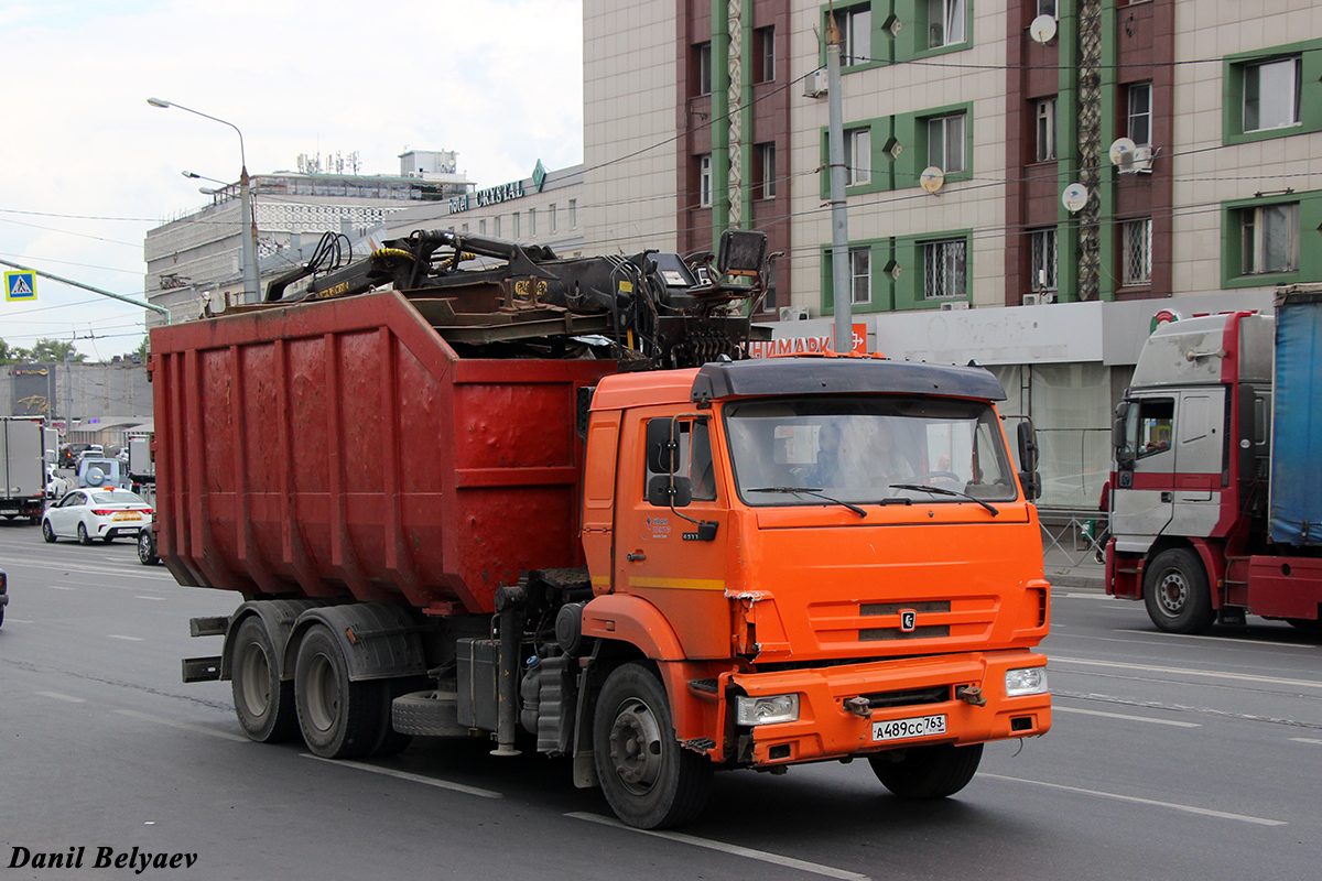 Самарская область, № А 489 СС 763 — КамАЗ-65115-A5